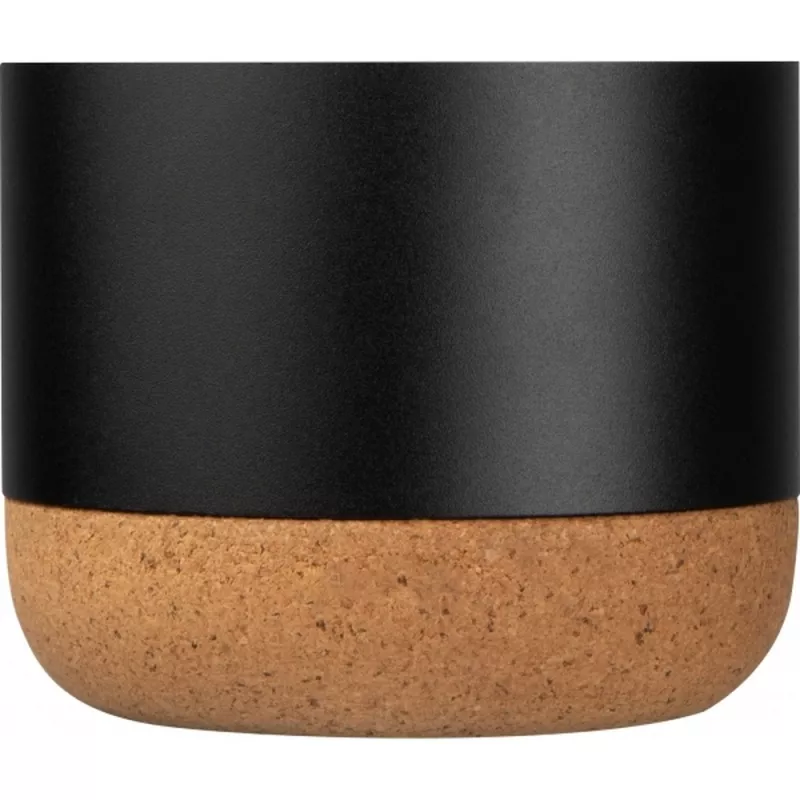 Głośnik bluetooth z aluminium z recyklingu BREST - czarny (424203)