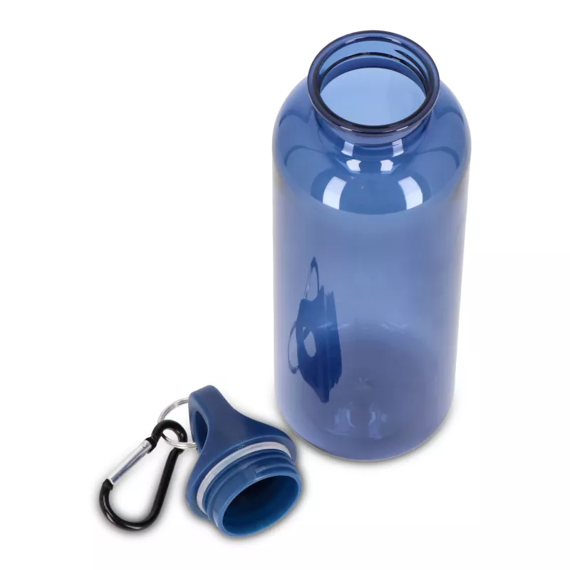 Butelka na wodę Noa R-PET 500ml - ciemnoniebieski transparentny (LT98913-N0410)