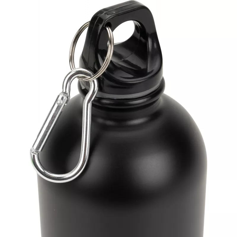 Butelka stalowa NEW YORK 500 ml - czarny (524103)