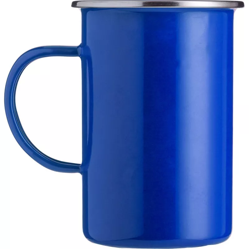 Kubek emaliowany 550 ml - niebieski (V1509-11)
