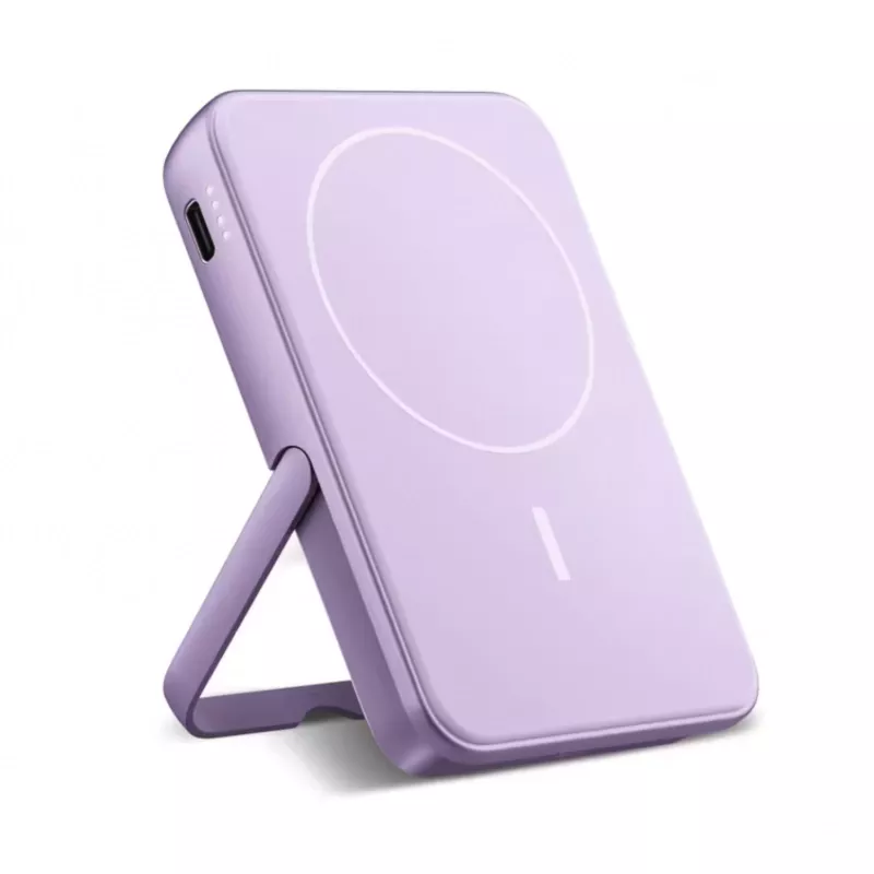 2PBM5000| Fresh 'n Rebel Compatible with MagSafe MagSafe Powerbank Wireless 5000mAh - liliowy (LT49413-N0071)