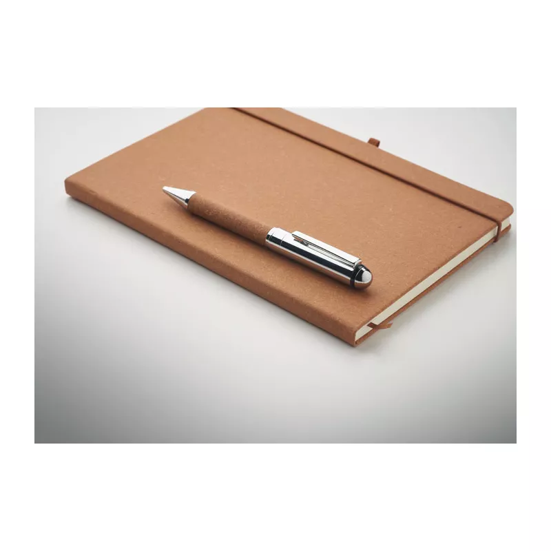 Notes A5 80 kartek w linię ELEGANOTE - Bezowy (MO2195-13)