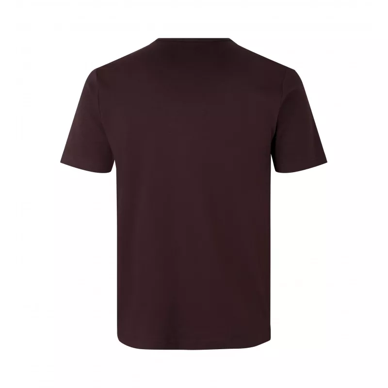 Koszulka bawełniana 210 g/m² ID Interlock T-shirt 0517 - Bordeaux (0517-DARK BORDEAUX)