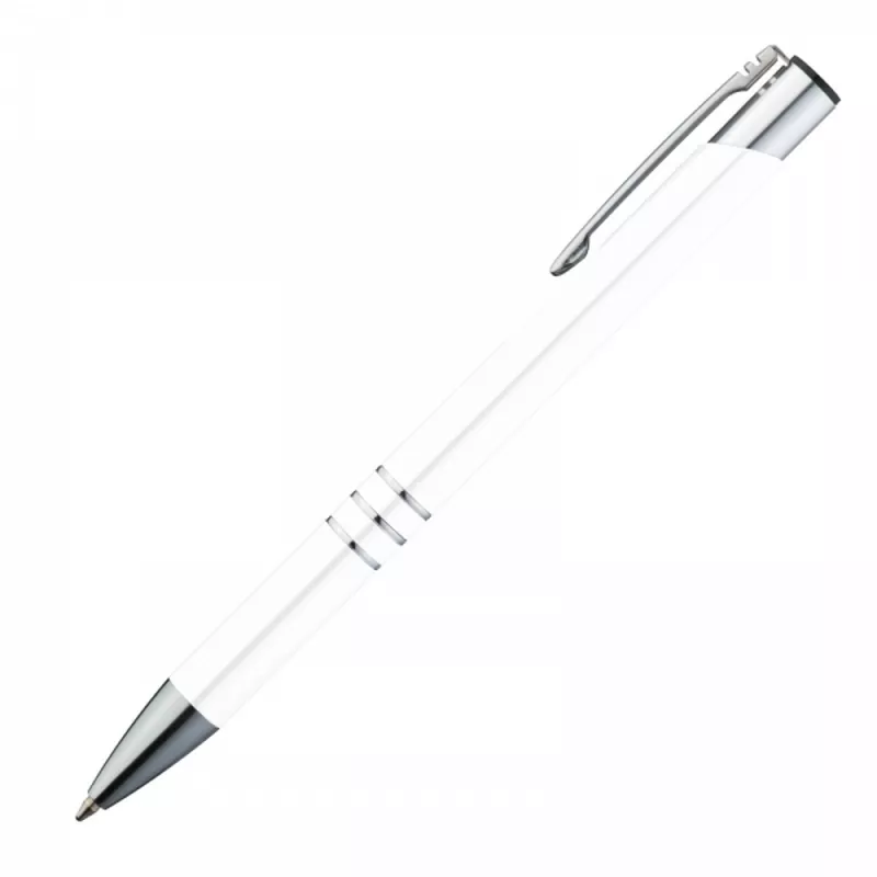 Długopis metalowy ESTEBAN - biały (1333906)