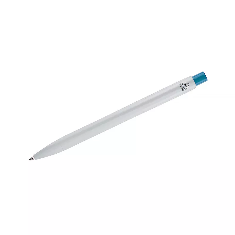 Długopis z tworzywa rABS KLIBO - błękitny (19739-08)