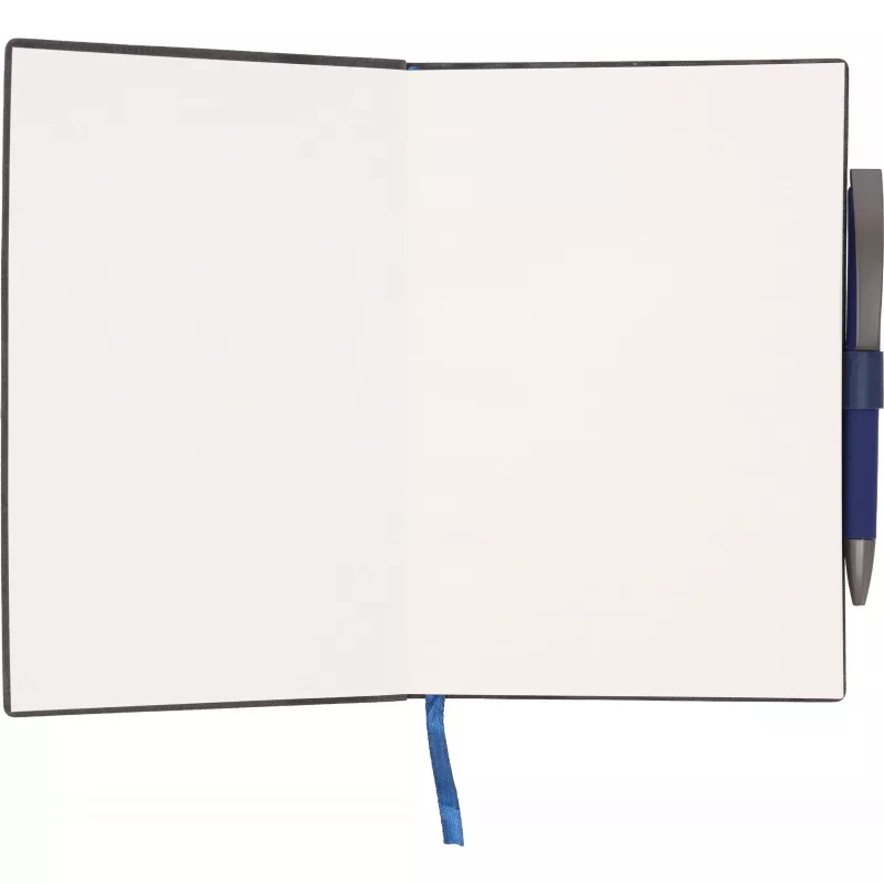 Notes A5 w linie z długopisem MERSIN - granatowy (562044)