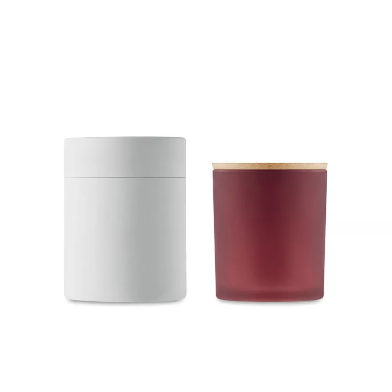 Świeca zapachowa w matowym słoju 200 g KEOPS MEDIUM - Burgund (MO6613-02)