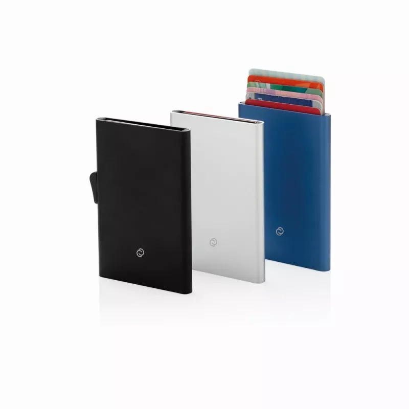 Etui na karty kredytowe C-Secure, ochrona RFID - czarny (P820.491)