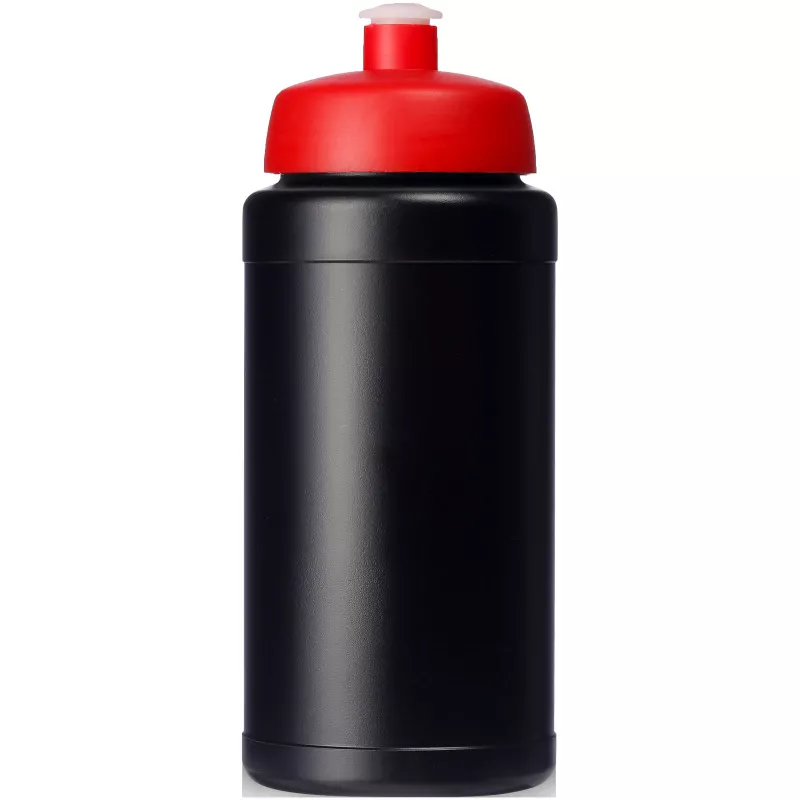 Bidon Baseline® Plus o pojemności 500 ml z wieczkiem sportowym - Czarny-Czerwony (21068814)