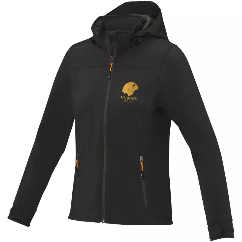 Damska kurtka softshellowa Langley wykonana z materiałów pochodzących z recyklingu - Czarny (39577-BLACK)