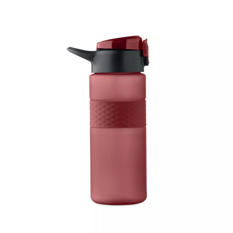 Butelka z RPET ze słomką 700 ml ISJFORDEN - Burgund (MO2755-02)