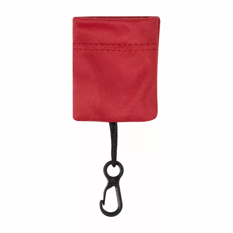 Cleango ściereczka do okularów RPET - czerwony (AP800795-05)