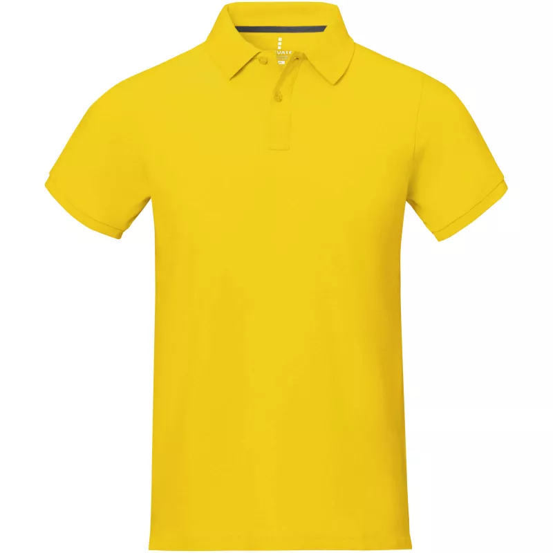 Męskie polo Calgary z krótkim rękawem - Żółty (38080-YELLOW)