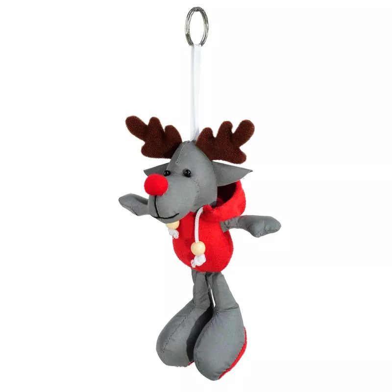 Brelok odblaskowy Reindeer - szary (R73839)