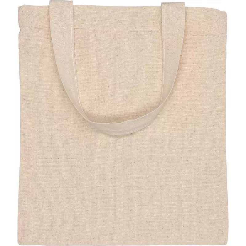Mała torba bawełniana z krótkimi uszami 140 g/m2 MARLENE - biały (6148606)