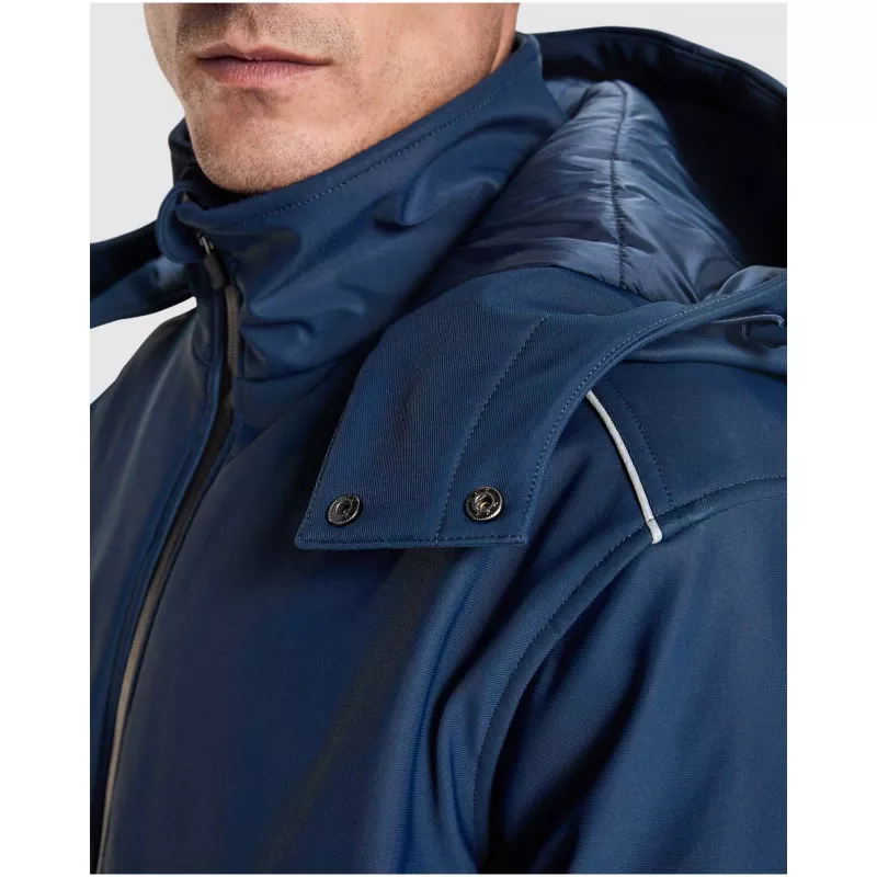 Emin - ocieplana termiczna parka unisex - Navy Blue (R5707-NAVYBLUE)