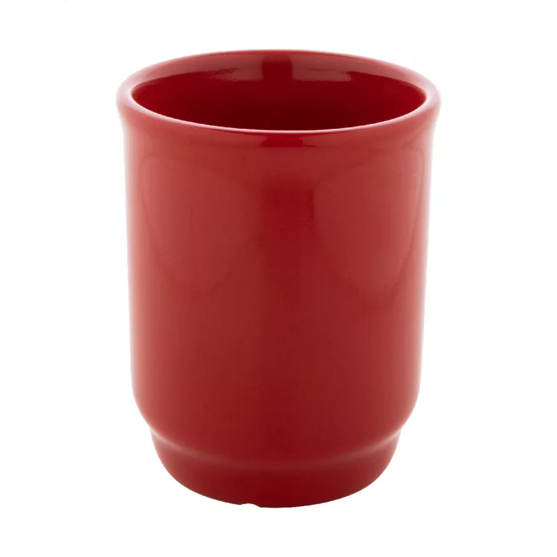Marknad ceramiczny kubek do układania w stosy - czerwony (AP800082-05)