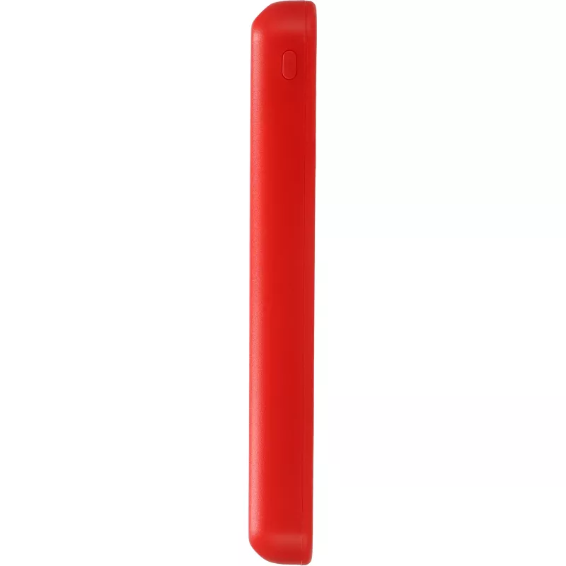 Power bank z ABS z recyklingu 10000 mAh PRESTON - czerwony (3549405)
