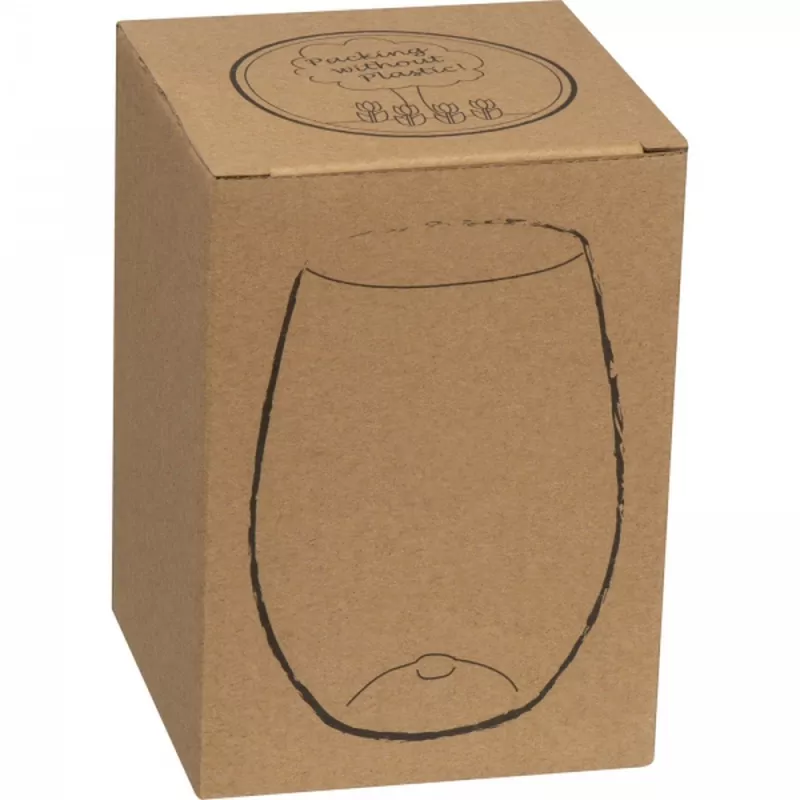 Szklanka plastikowa 450 ml CECYLIA - przeźroczysty (8145666)