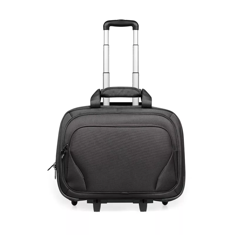 Walizka biznesowa na laptopa 17" MACAU TROLLEY - Czarny (MO8384-03)