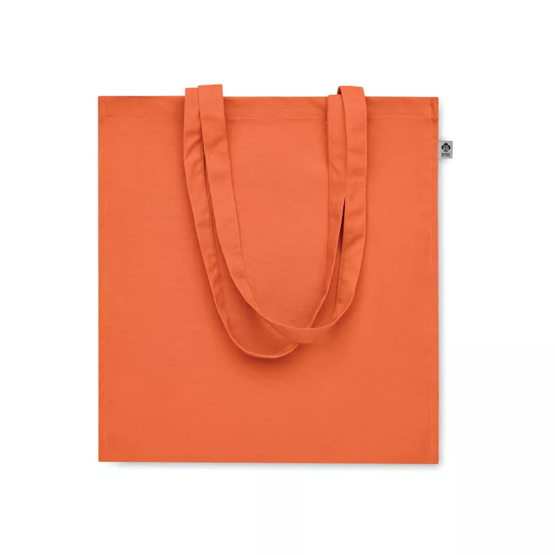 Torba z bawełny organicznej 220 g/m² BENTE COLOUR - Pomaranczowy (MO2197-10)