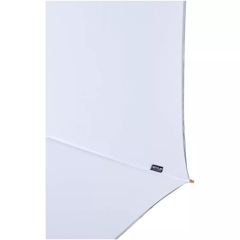 Parasol Norman 30 cali, wykonany z tworzywa sztucznego, odporny na wiatr  - Biały (13016301)
