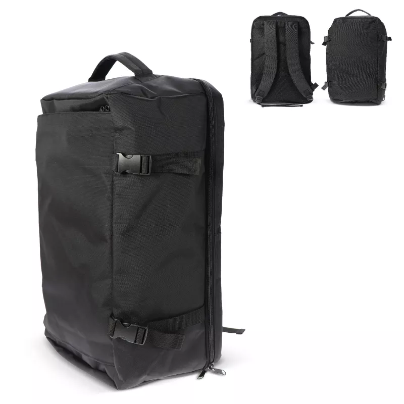 Plecak na laptopa i torba nocna 30L - czarny (LT95291-N0002)