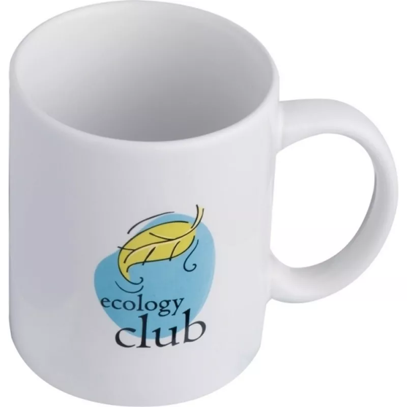 Kubek ceramiczny MONZA 300 ml - biały (788806)