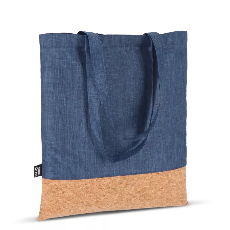Torba transportowa R-PET i korek 35 x 40 cm - ciemnoniebieski (LT91393-N0010)