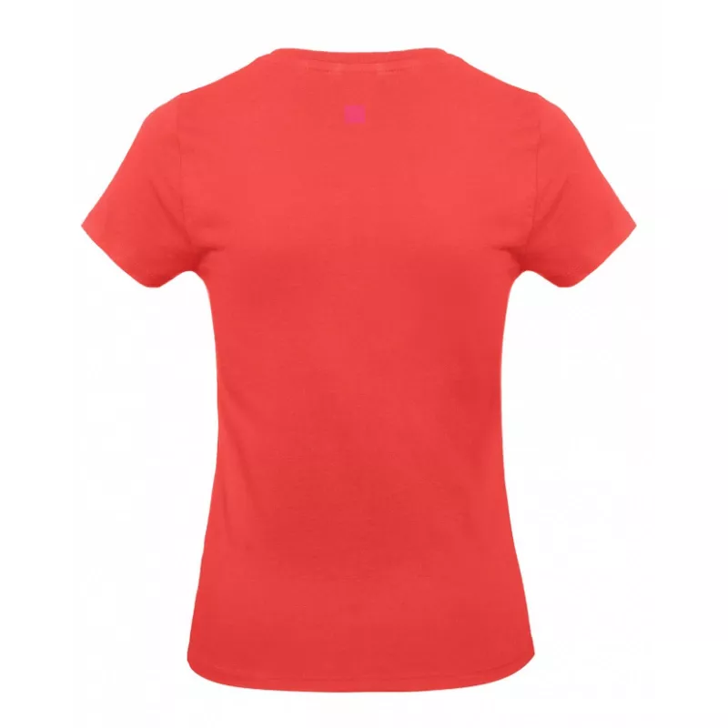Damska koszulka reklamowa 185 g/m² B&C #E190 / WOMEN - Susnet orange (236) (TW04T/E190-SUNSET ORANGE)