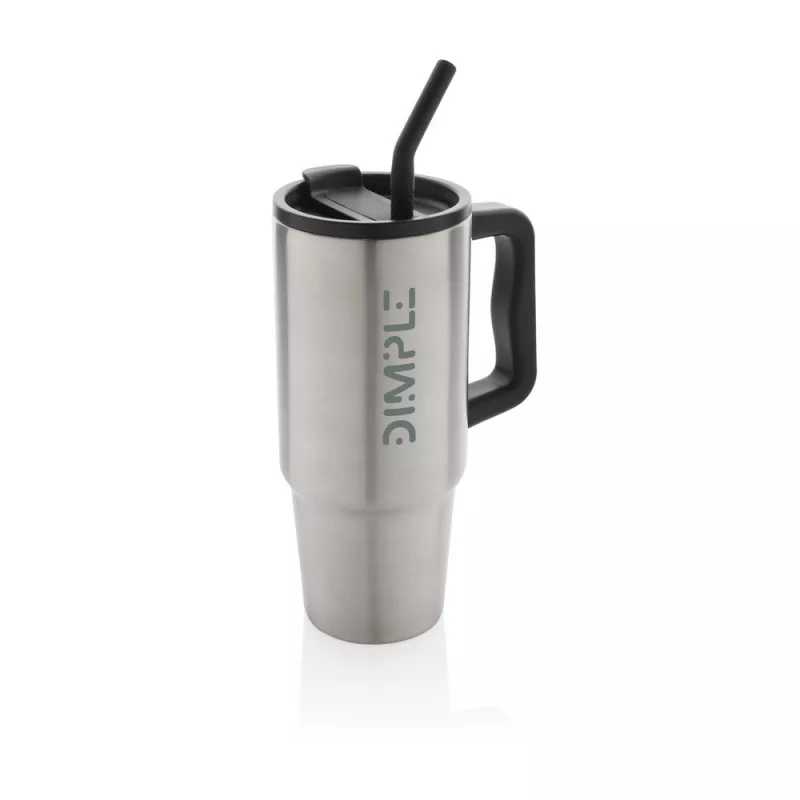 Kubek termiczny 900 ml Embrace - srebrny (P437.3002)