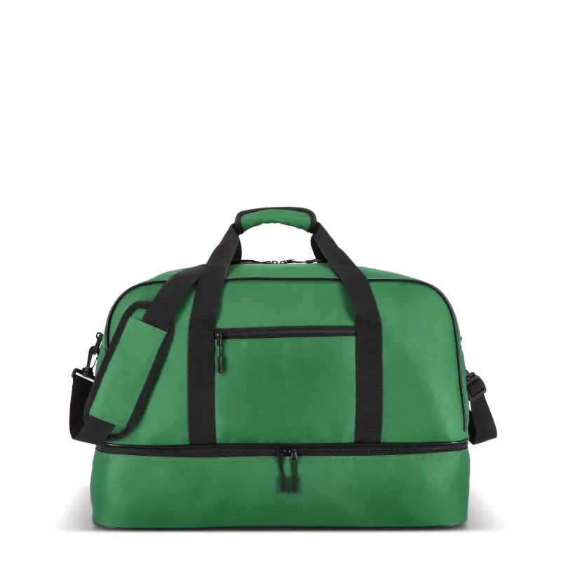 Torba sportowo-podróżna R-PET 600D 55,5 x 25 x 36 cm 50 l - zielony (LT95369-N0031)