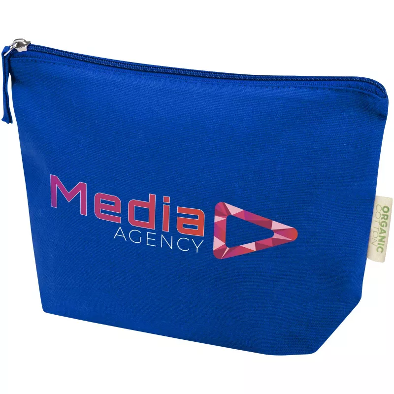 Odisha organiczna kosmetyczka z certyfikatem OCS o gramaturze 180 g/m², 1 l  - Błękit królewski (12078453)