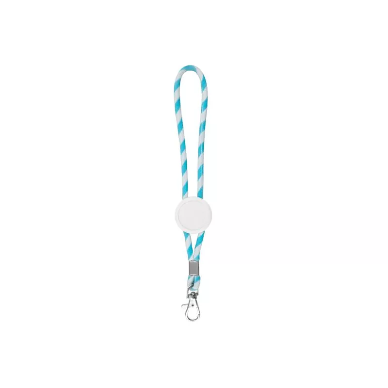 Regulowana smycz sznurkowa z karabińczykiem - Sky Blue (IP14082162)