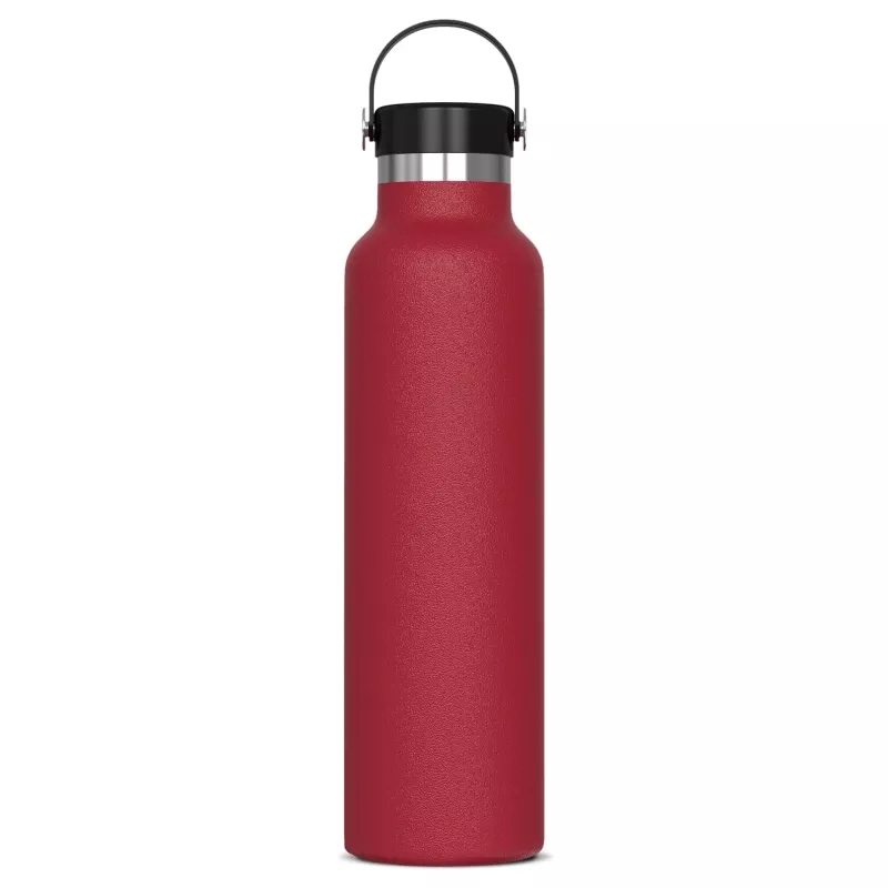 Butelka termiczna z podwójnymi ściankami Marley 650ml - ciemnoczerwony (LT98873-N0020)