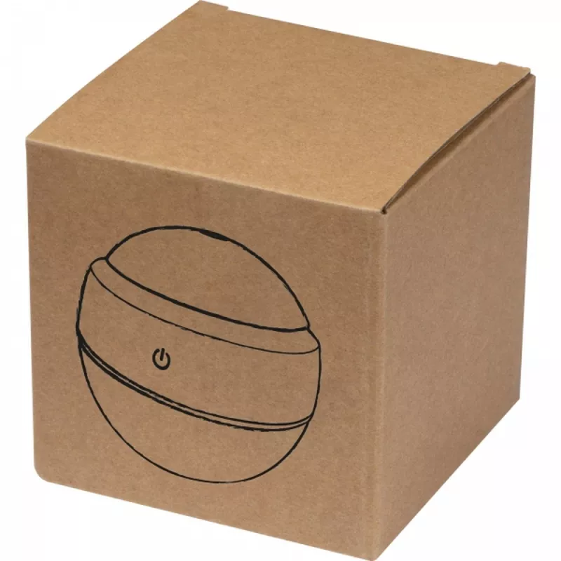 Nawilżacz powietrza z lampką LED 130 ml ROSALIE - brązowy (7263801)