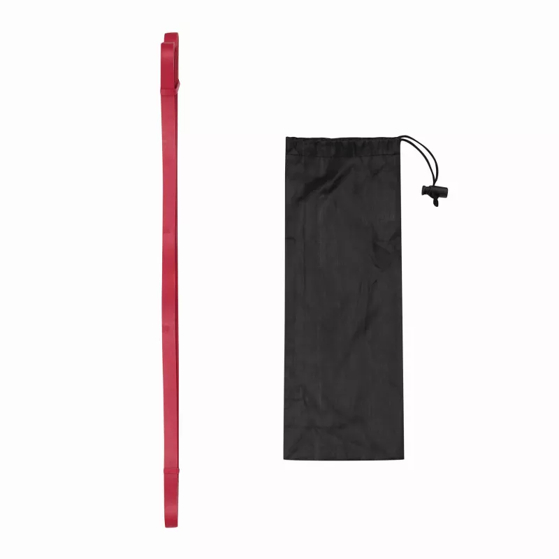 Guma oporowa do ćwiczeń STRONG POWER, obciążenie ok. 6,8-15,9 kg - czerwony (56-0605050)