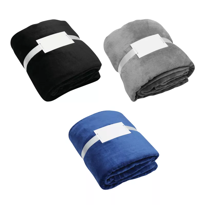 Przytulny koc - szary (56-0604122)