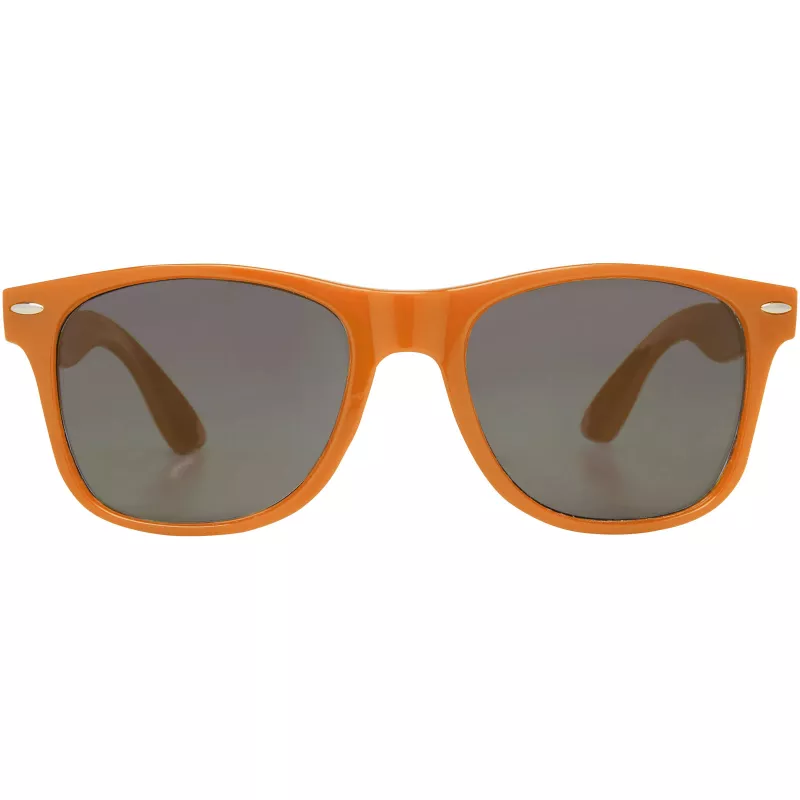 Okulary przeciwsłoneczne z plastiku PET z recyklingu Sun Ray - Pomarańczowy (12700431)