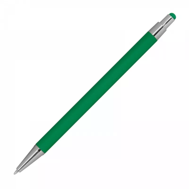 Długopis metalowy touch pen soft touch PAULA - zielony (1096409)