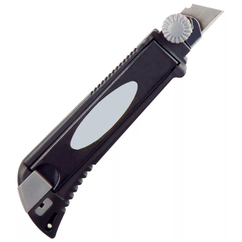 Nóż do kartonu - czarny (8900503)