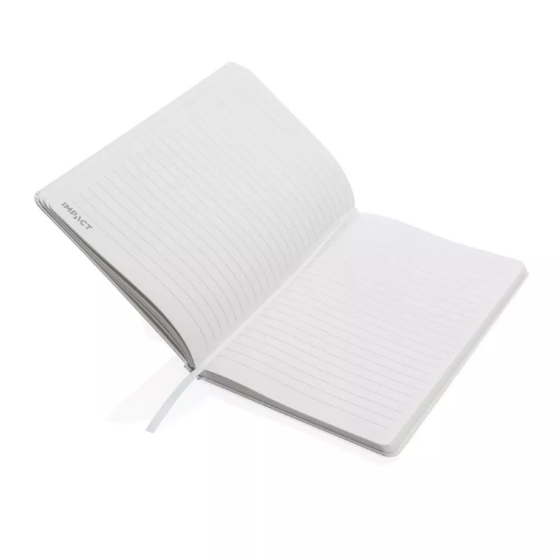 Notatnik A5 Impact, twarda okładka - biały (P774.353)