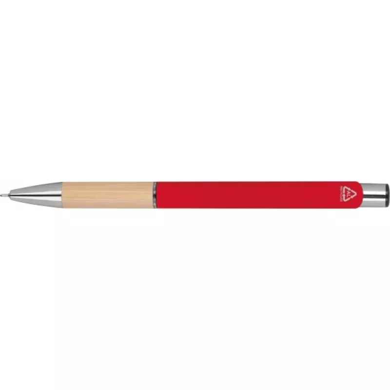 Długopis metalowy półżelowy NAPLES - czerwony (433305)