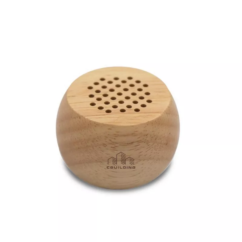 Drewniany głośnik bezprzewodowy 3W | Mae - drewno (V0196-17)