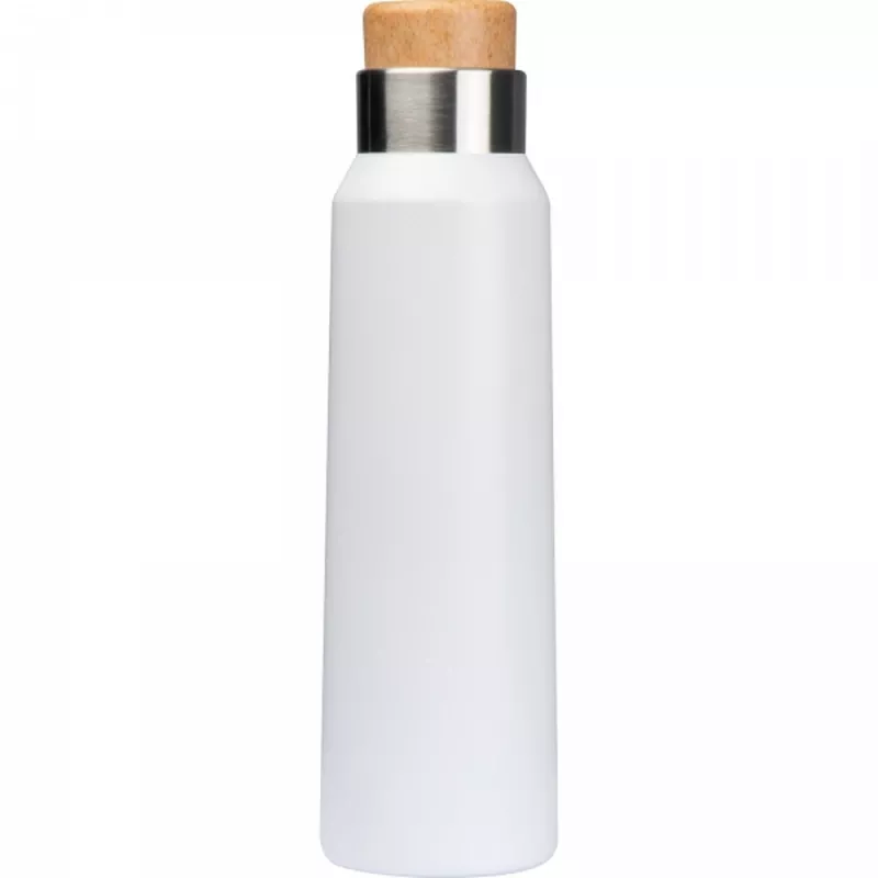 Butelka termiczna stalowa 500 ml ALESSANDRO - biały (6150906)