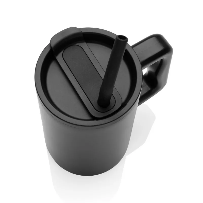 Kubek termiczny 800 ml Cube - czarny (P437.3101)