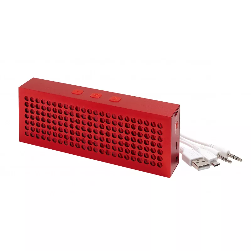 Głośnik Bluetooth BRICK - czerwony (56-0406259)