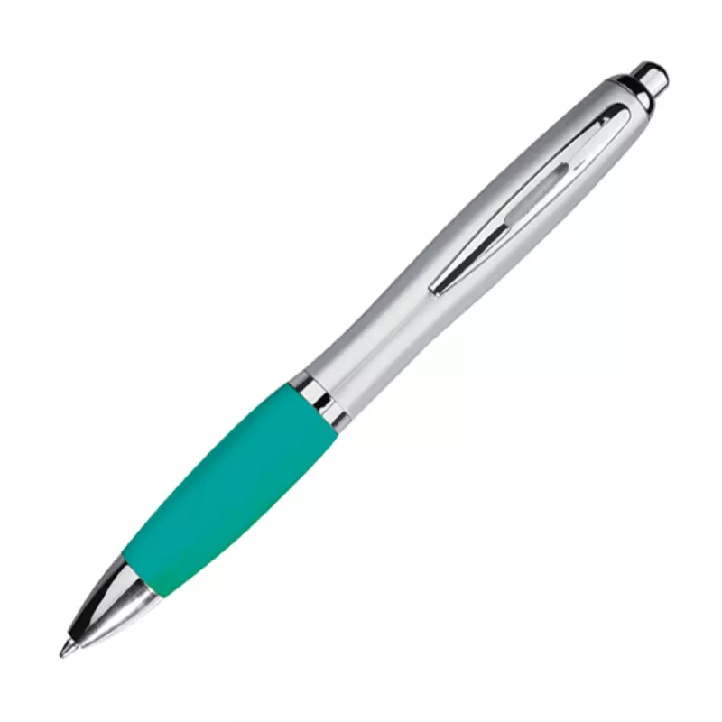 Długopis reklamowy plastikowy ST.PETERSBURG - turkusowy (1168114)