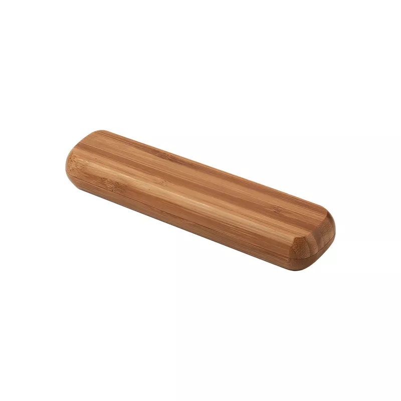 Długopis Vizela w bambusowym etui - brązowy (R01070.10)