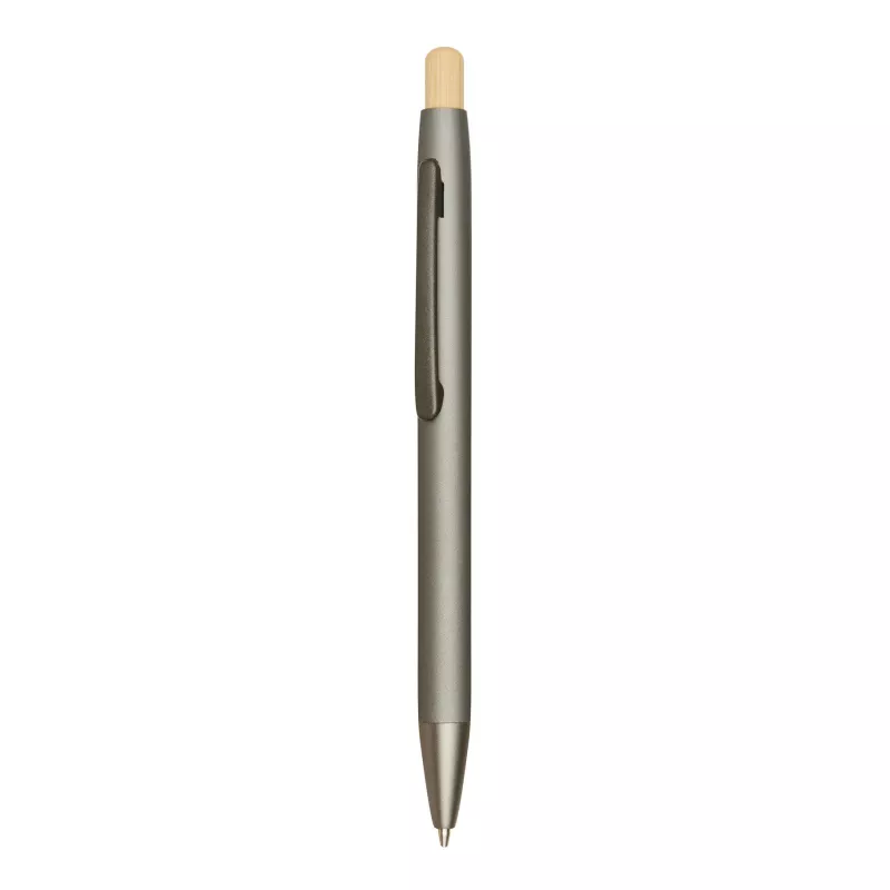Długopis aluminiowy BAMBOO PUSHER - szary (56-1102253)
